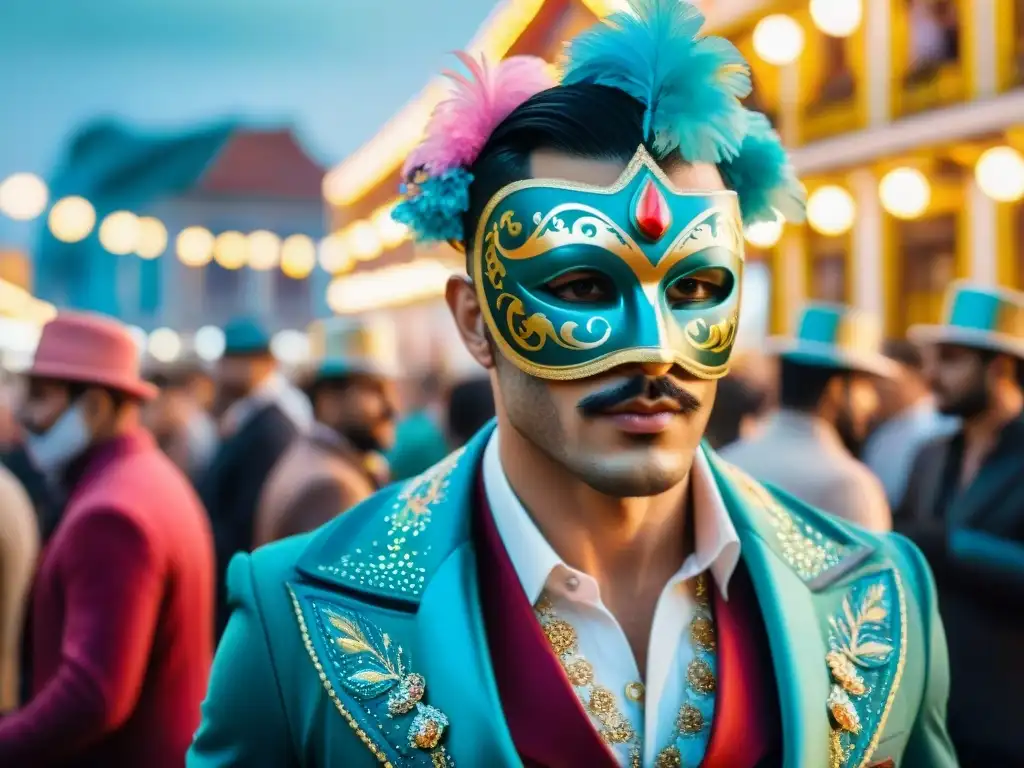 Baile de mascaradas en rincones secretos del Carnaval Uruguayo