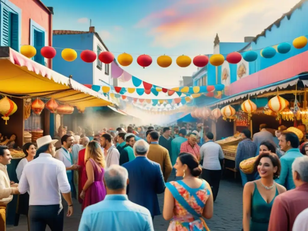 Un bullicioso Carnaval en Uruguay con cocina tradicional y coloridas festividades