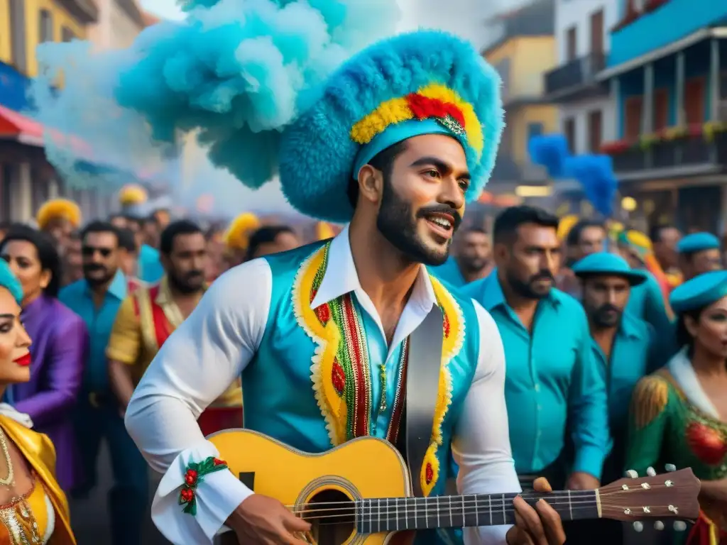 Eduardo Mateo revoluciona el Carnaval Uruguayo con su música vibrante y colorida