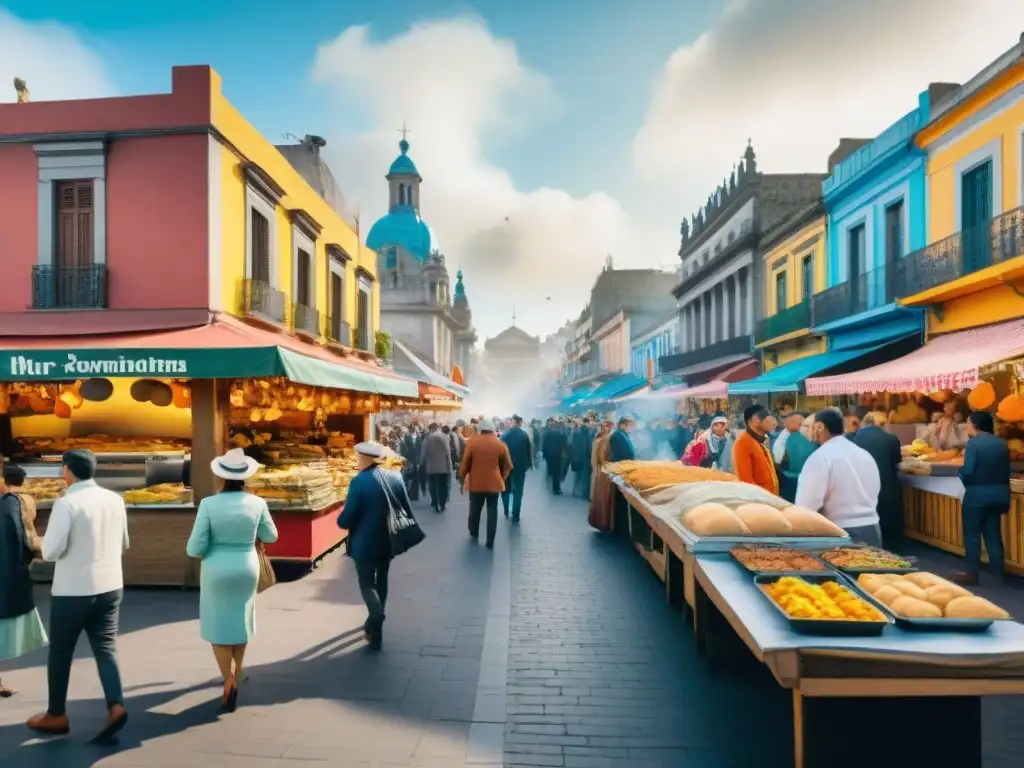 Chefs innovadores preparando delicias en el Carnaval Uruguayo