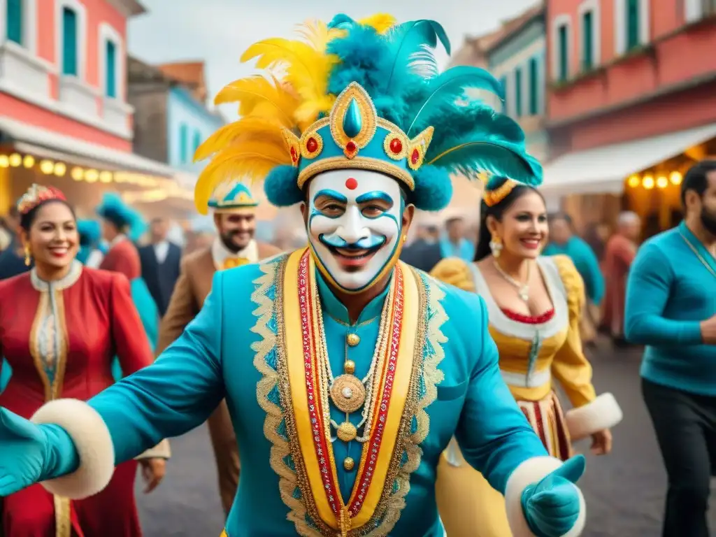 Colorida transmisión cultura carnavalesca en familias uruguayas