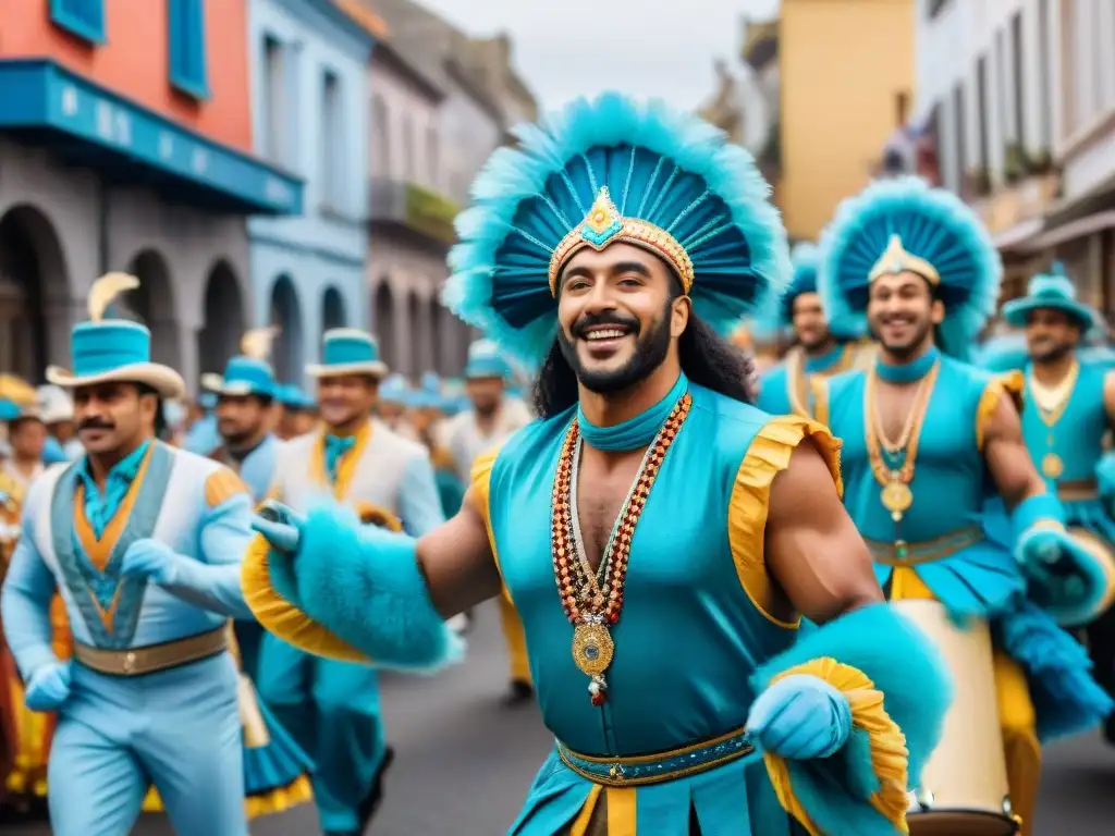 Colorido Carnaval Uruguayo: Desafíos socioeconómicos en una vibrante celebración cultural