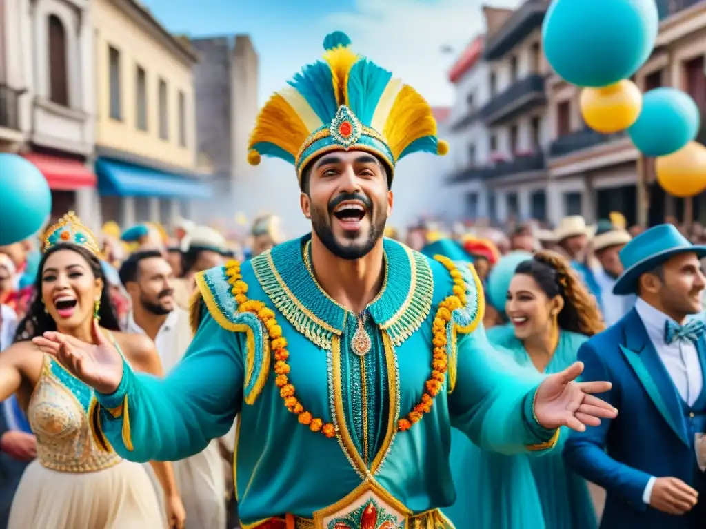 Desfile colorido del Carnaval en Uruguay con innovaciones en el Carnaval Uruguayo