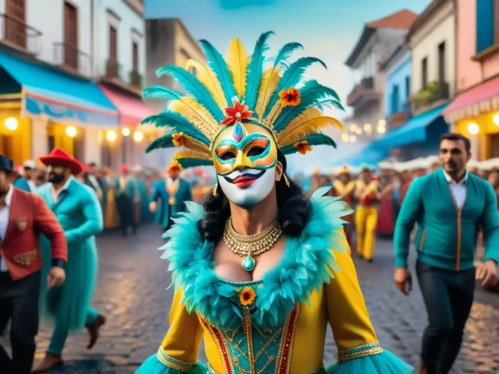 Desfile colorido del Carnaval Uruguayo: guía viajero curioso