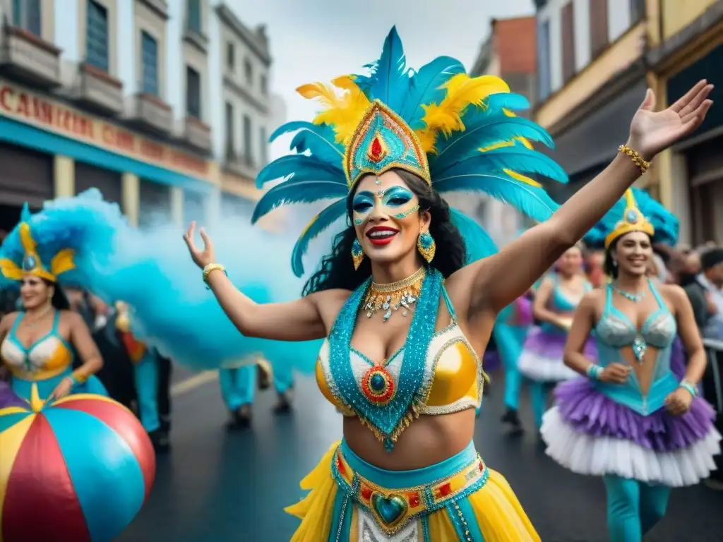 Un desfile vibrante en el Carnaval de Montevideo con paquetes exclusivos Carnaval Uruguay