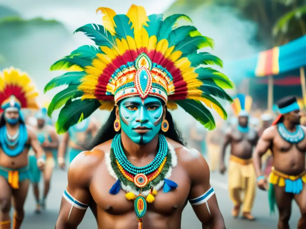 Deslumbrante Carnaval con culturas indígenas preservadas