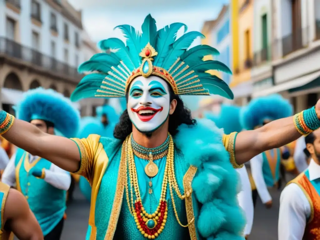 Deslumbrante carnaval en Uruguay: desfiles, danzas, colores y alegría