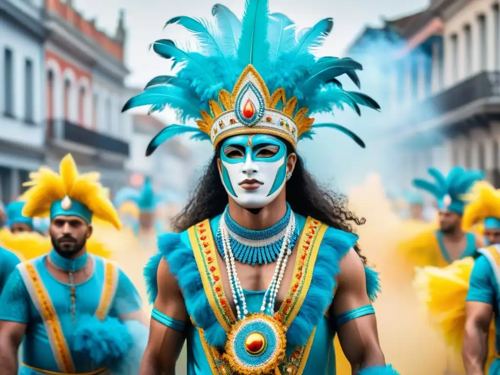 Deslumbrante Carnaval en Uruguay: impacto de la identidad uruguaya en comparsas