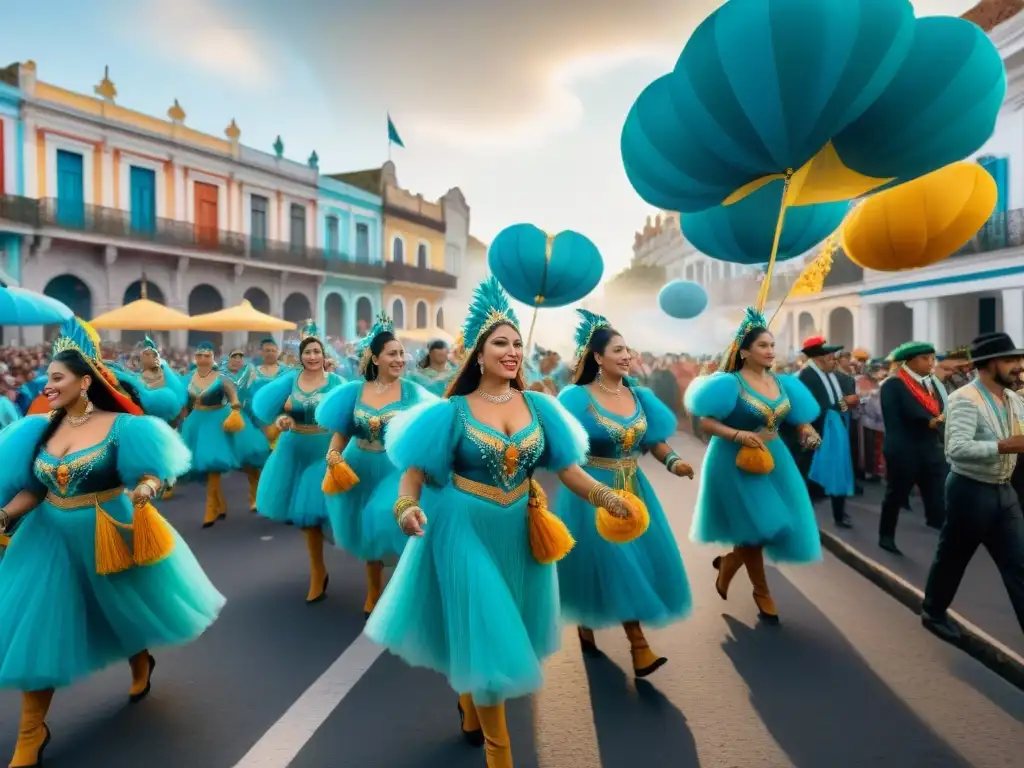 Deslumbrante Carnaval en Uruguay con Tradiciones sostenibles en Carnaval Uruguayo