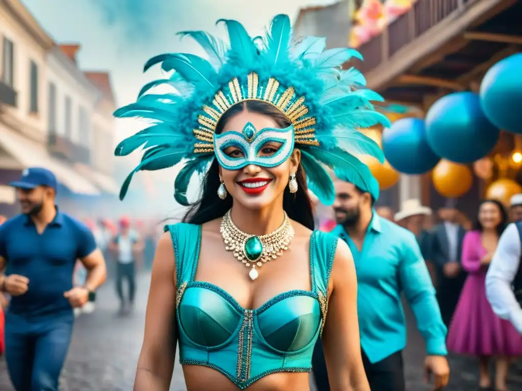 Deslumbrante Carnaval Uruguayo: identidad cultural, vestuarios coloridos y danzas energéticas