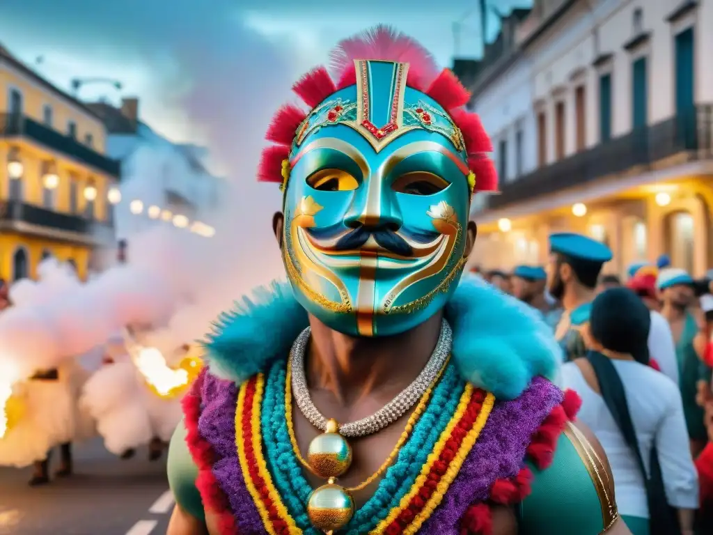 Deslumbrante Carnaval Uruguayo con toque de realidad aumentada