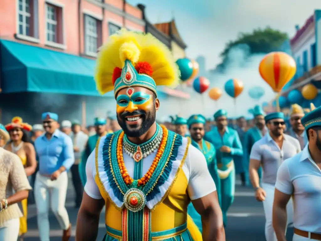 Deslumbrante desfile de Carnaval con activaciones de marca vibrantes