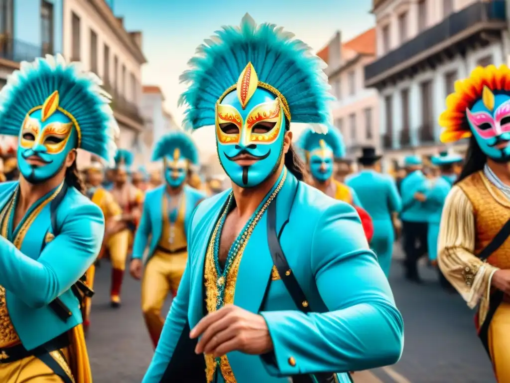 Deslumbrante desfile de Carnaval en Uruguay con consejos para patrocinadores