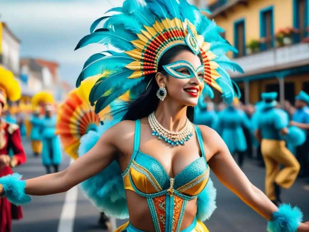 Deslumbrante desfile de Carnaval en Uruguay, consejos para lucir trajes