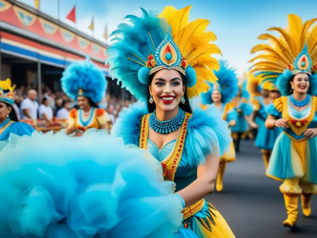 Deslumbrante desfile de carnaval en Uruguay con detalles de innovación en el Branding del Carnaval Uruguayo