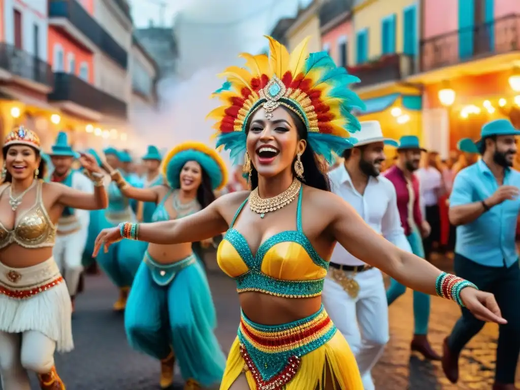 Deslumbrante desfile de Carnaval en Uruguay, estrategias de marketing en Carnaval Uruguayo