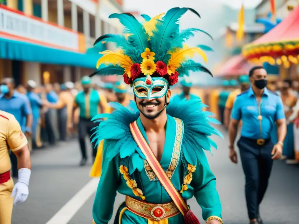 Deslumbrante desfile de Carnaval con impacto cortometrajes en Carnaval