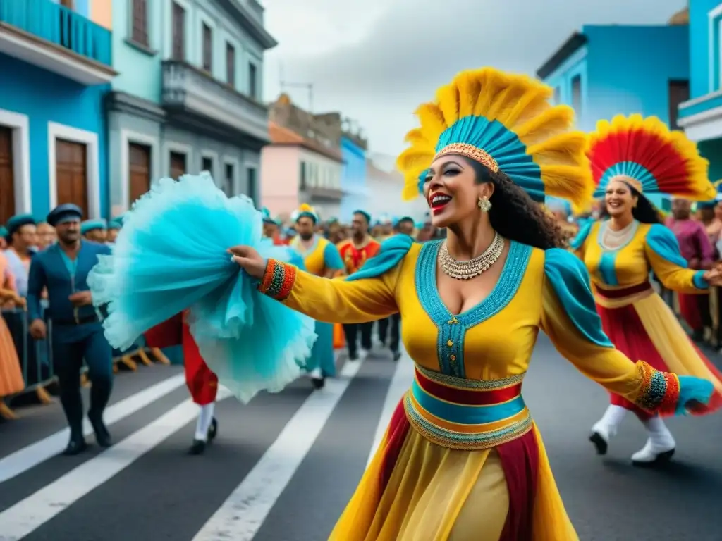 Deslumbrante desfile de Carnaval en Uruguay: Importancia cultural Carnaval Uruguayo