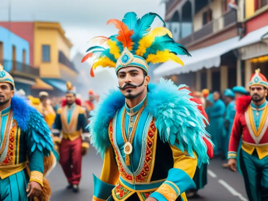 Deslumbrante desfile de Carnaval en Uruguay resalta la importancia del vestuario