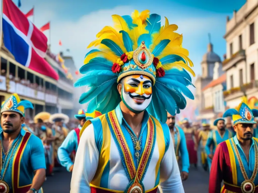 Deslumbrante desfile de carnaval en Uruguay, paquetes turísticos Carnaval Uruguayo