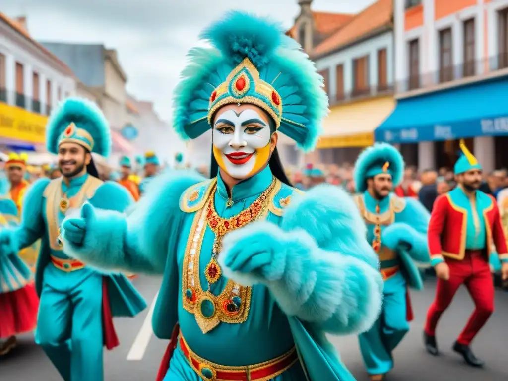 Deslumbrante desfile de Carnaval Uruguayo: ¡colores y alegría en cada detalle! ¡Videoclips Carnaval Uruguayo YouTube!