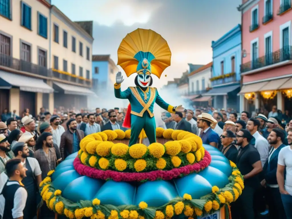 Deslumbrante desfile en el Carnaval Uruguayo con impacto ambiental positivo