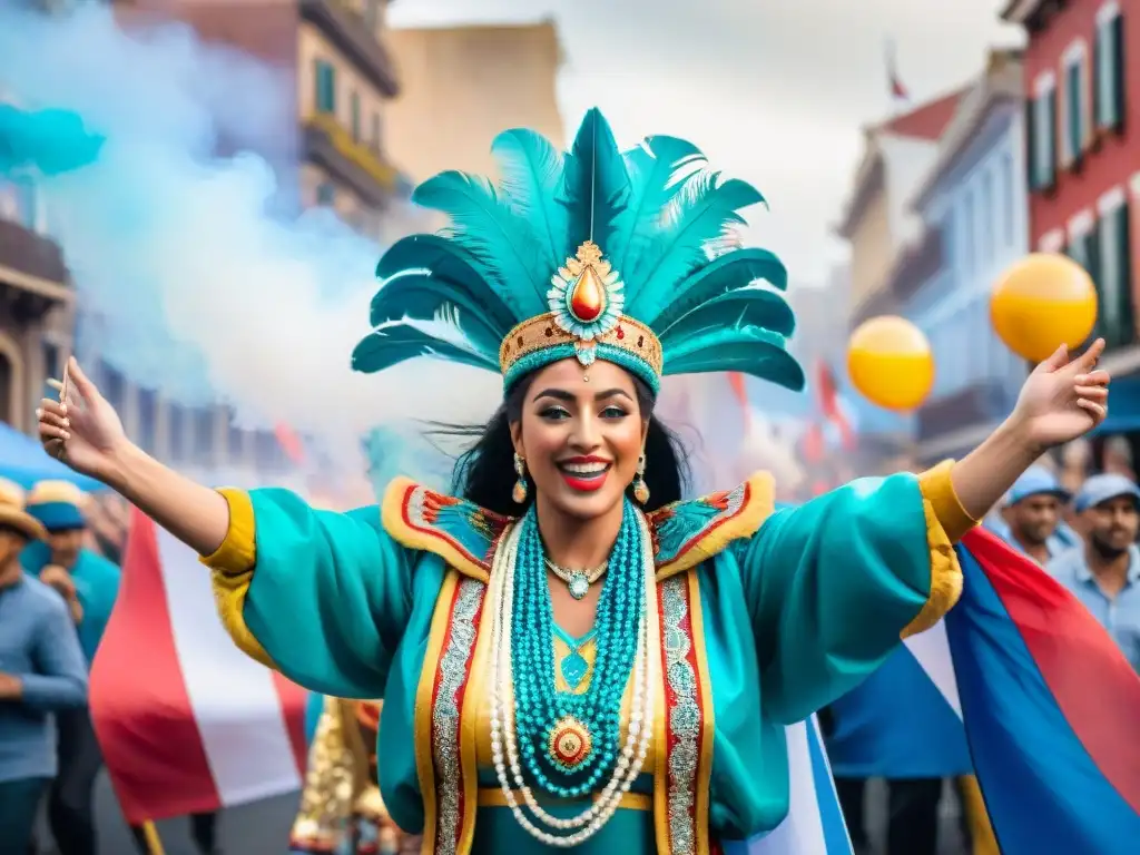 Deslumbrante desfile del Carnaval Uruguayo con Merchandising oficial Carnaval Uruguayo