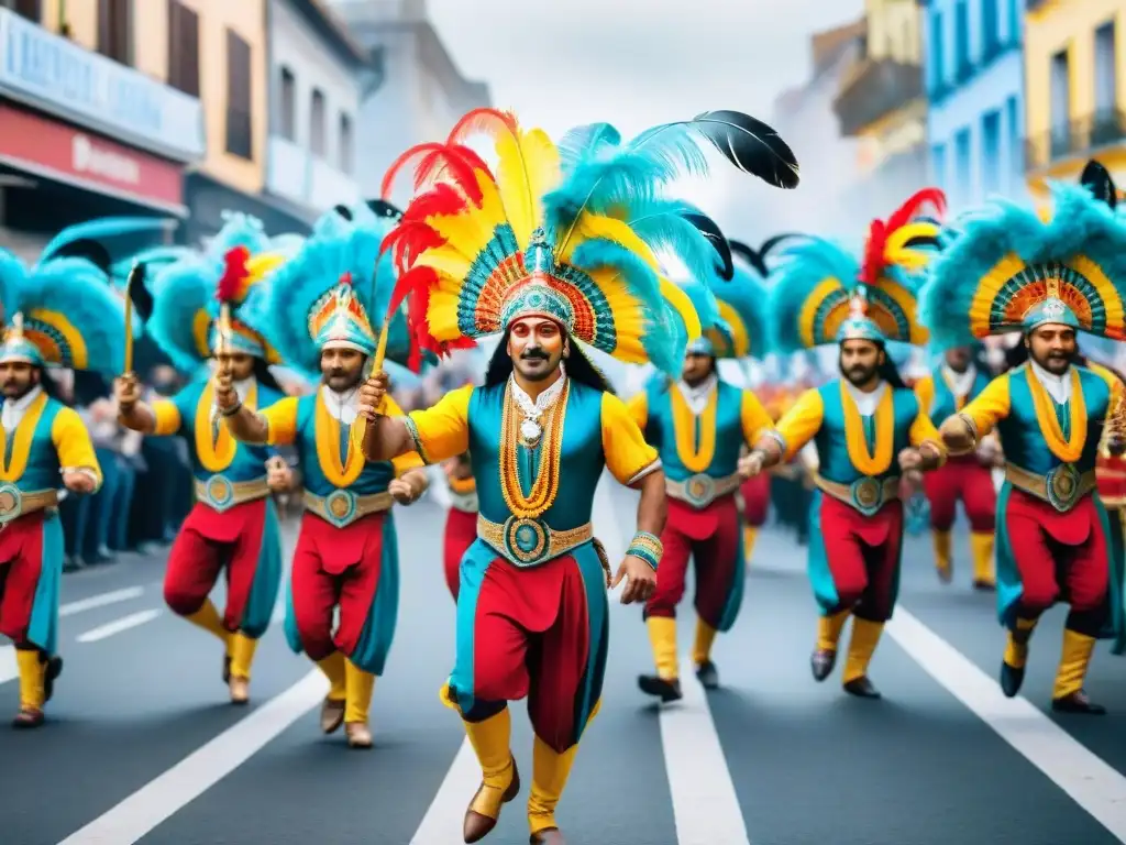 Deslumbrante desfile de murgas en Uruguay, impacto social emocional