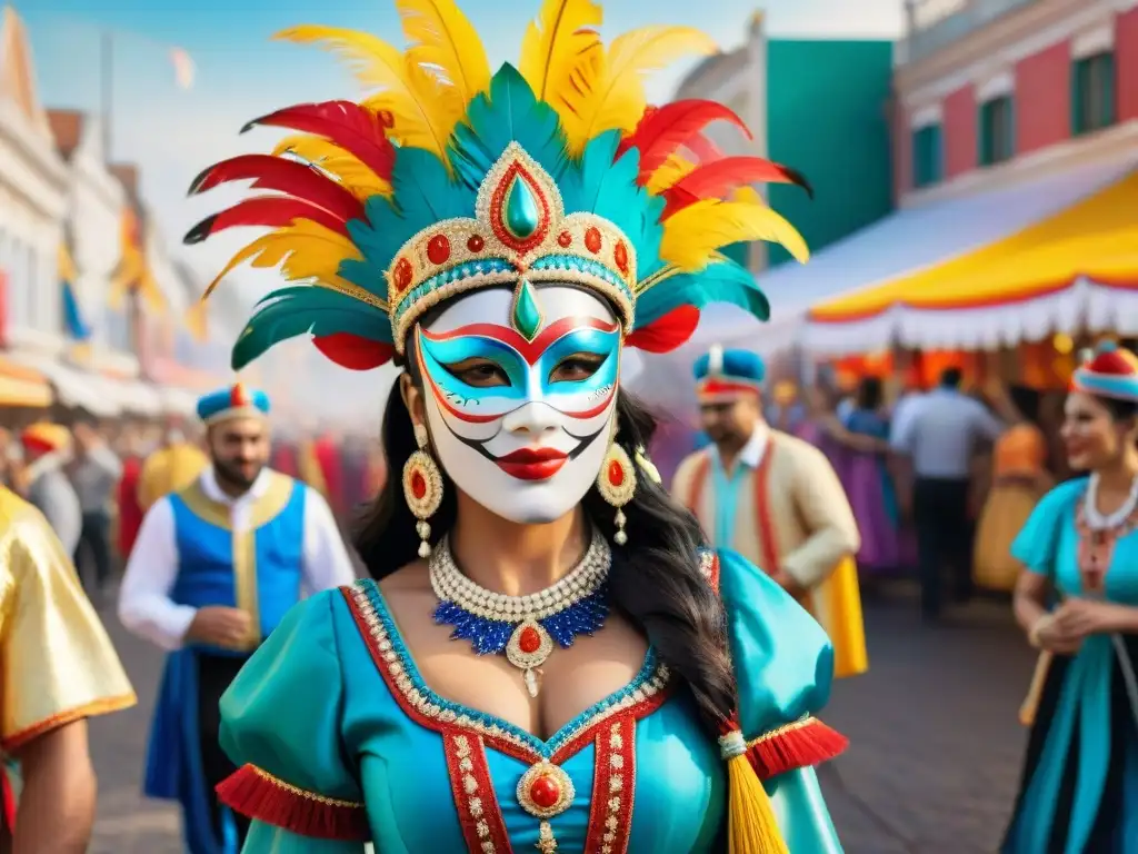 Deslumbrantes trajes de carnaval uruguayo, ¡Consejos para lucir trajes con alegría y color!