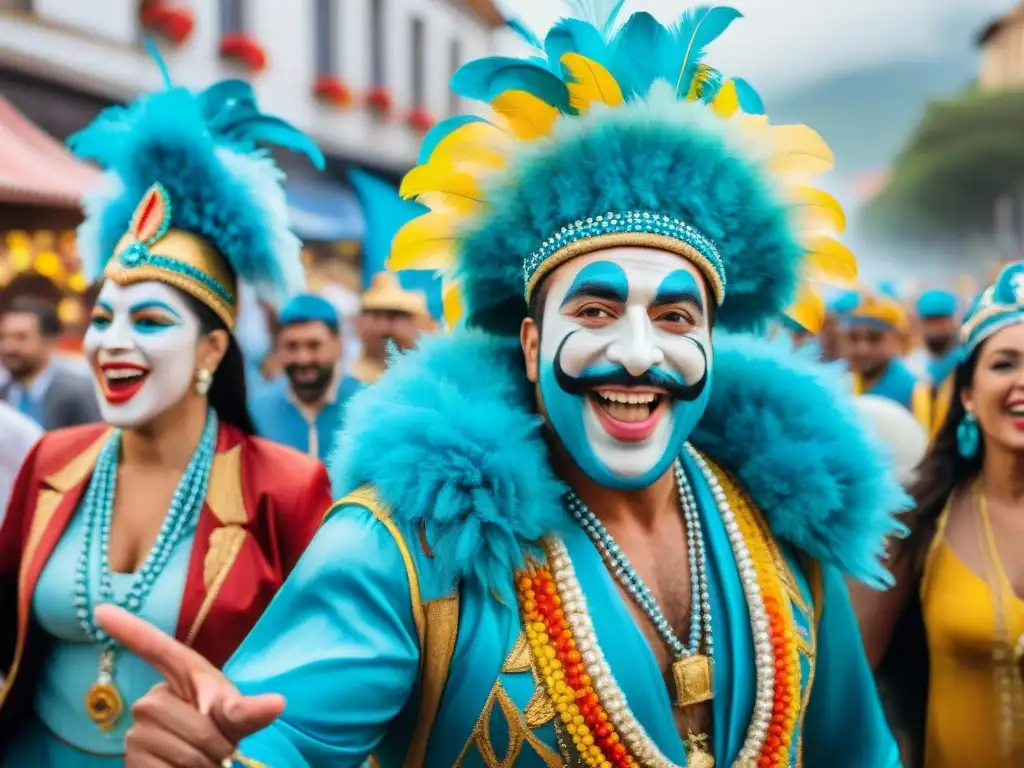 Diversidad y alegría en el Carnaval Uruguayo: reflejos de inclusión y riqueza cultural