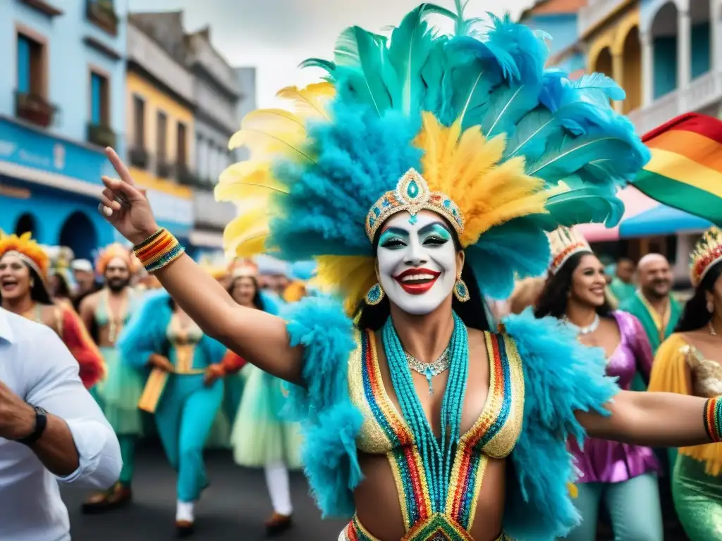 Celebra la diversidad y la inclusión LGBT+ en el vibrante Carnaval Uruguayo