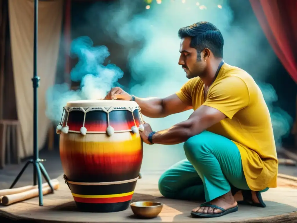 Elaboración artesanal de un tambor Candombe: arte y tradición en cada paso del proceso