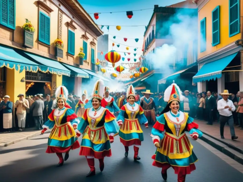 Emprendimientos gastronómicos en el vibrante Carnaval Uruguayo