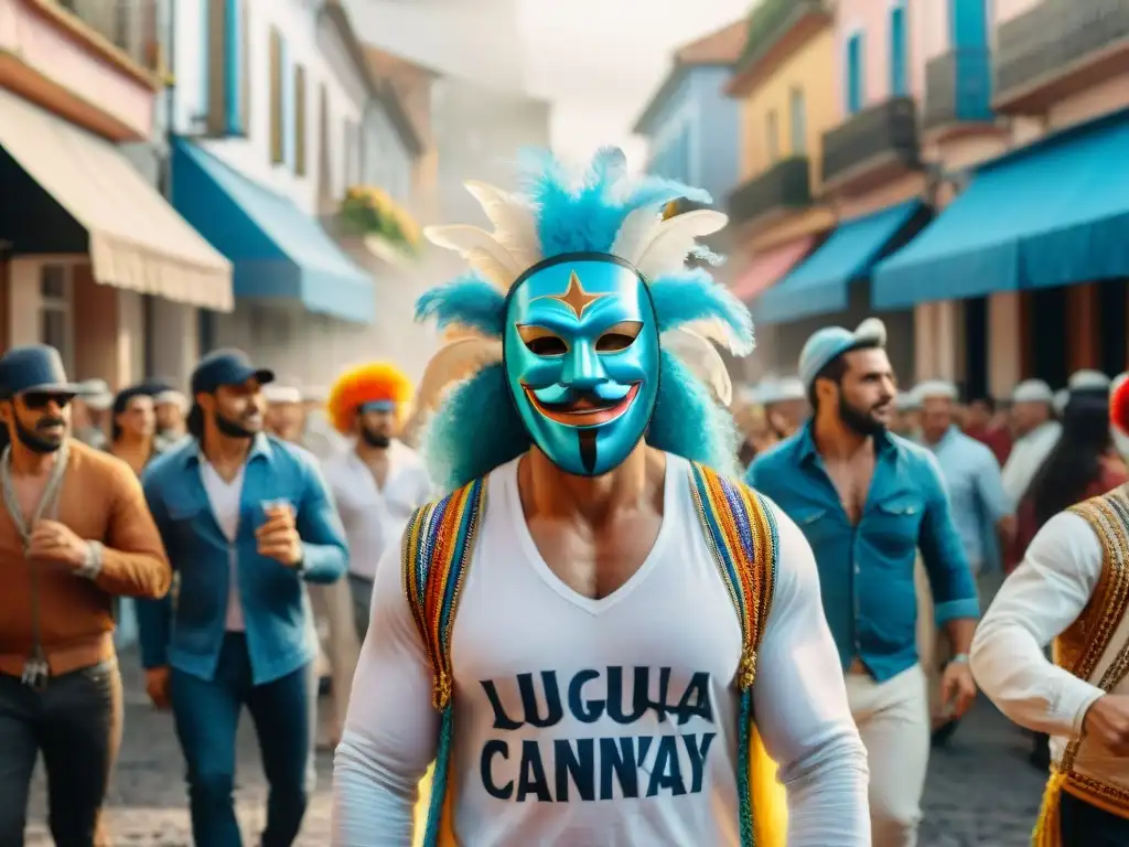 Festival de Carnaval en Uruguay: coloridos trajes, música alegre y baile en las calles