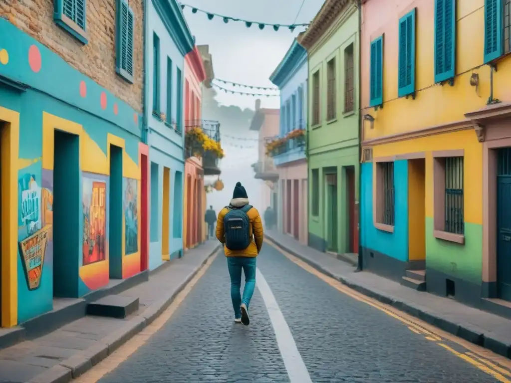 Graffiteros en el Carnaval Uruguayo: Arte urbano y diversidad en plena celebración callejera