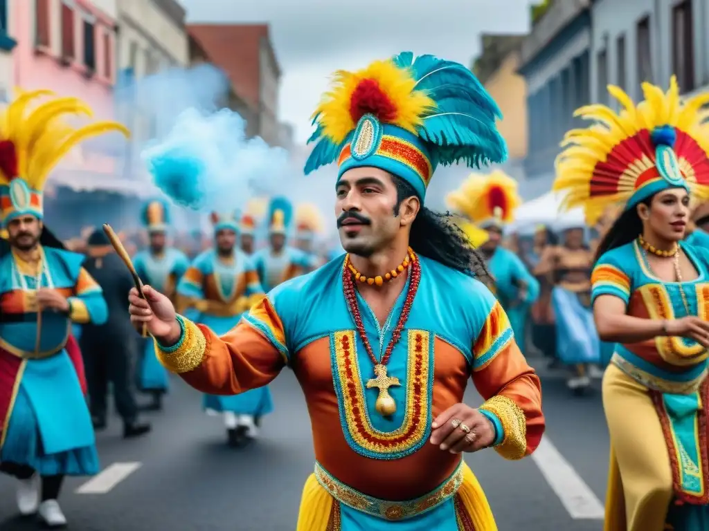 Influencia africana en la vibrante danza del Carnaval de Uruguay