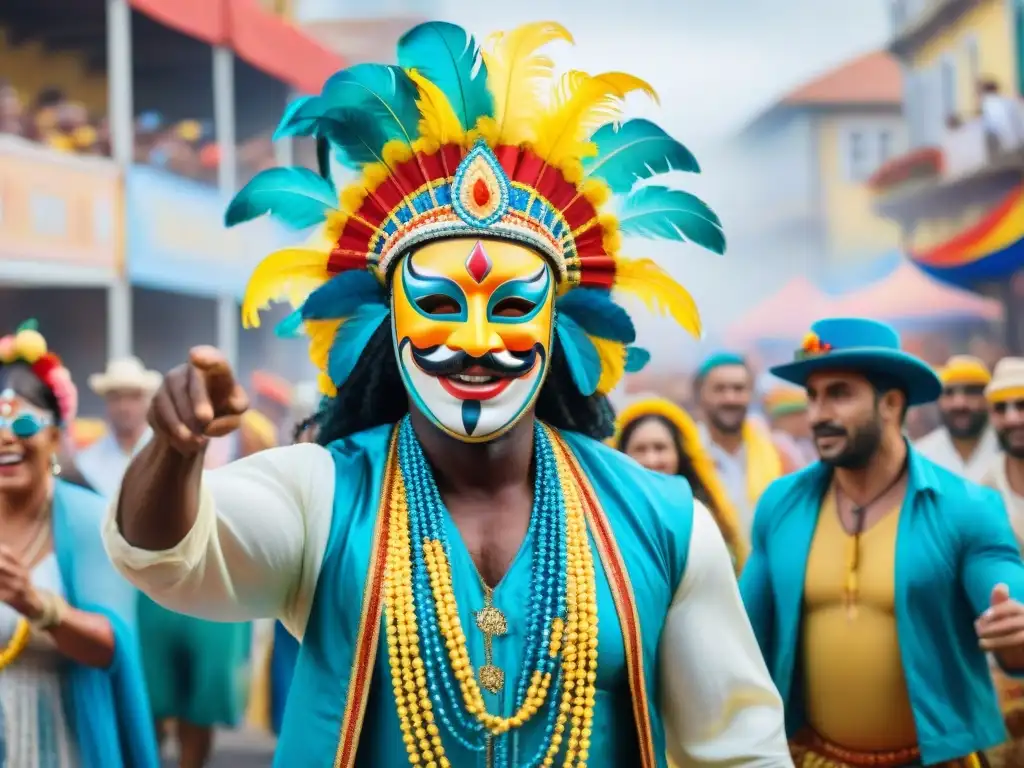 Inmigrantes en el Carnaval Uruguayo: Diversidad y alegría se unen en la celebración colorida de Uruguay