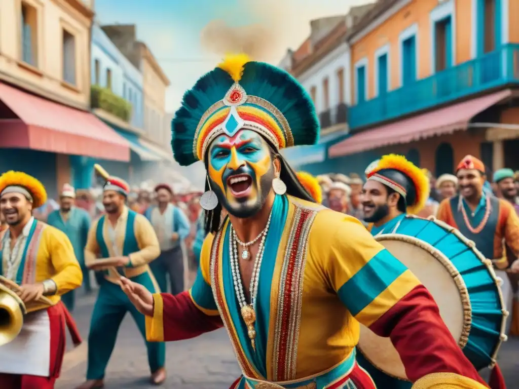 Intenso curso de canto y actuación de murga en Carnaval uruguayo