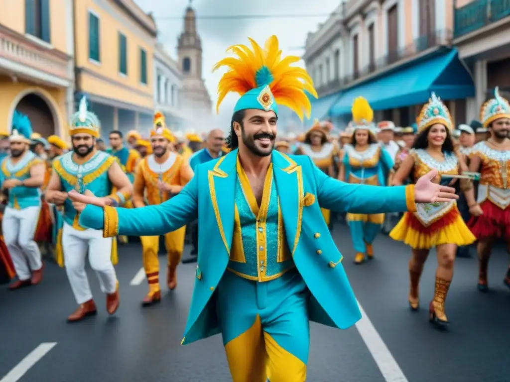 Innovación y juventud en vibrante Carnaval Uruguayo