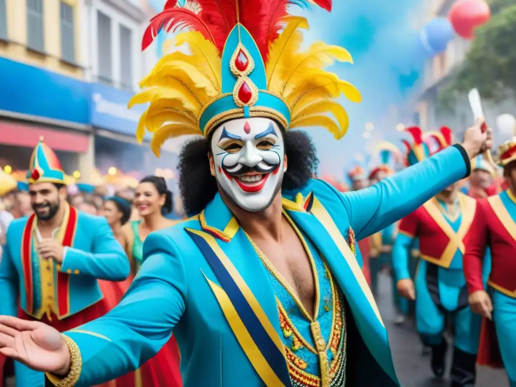 Reserva en hoteles para el vibrante carnaval en Uruguay, con desfiles llenos de color y alegría