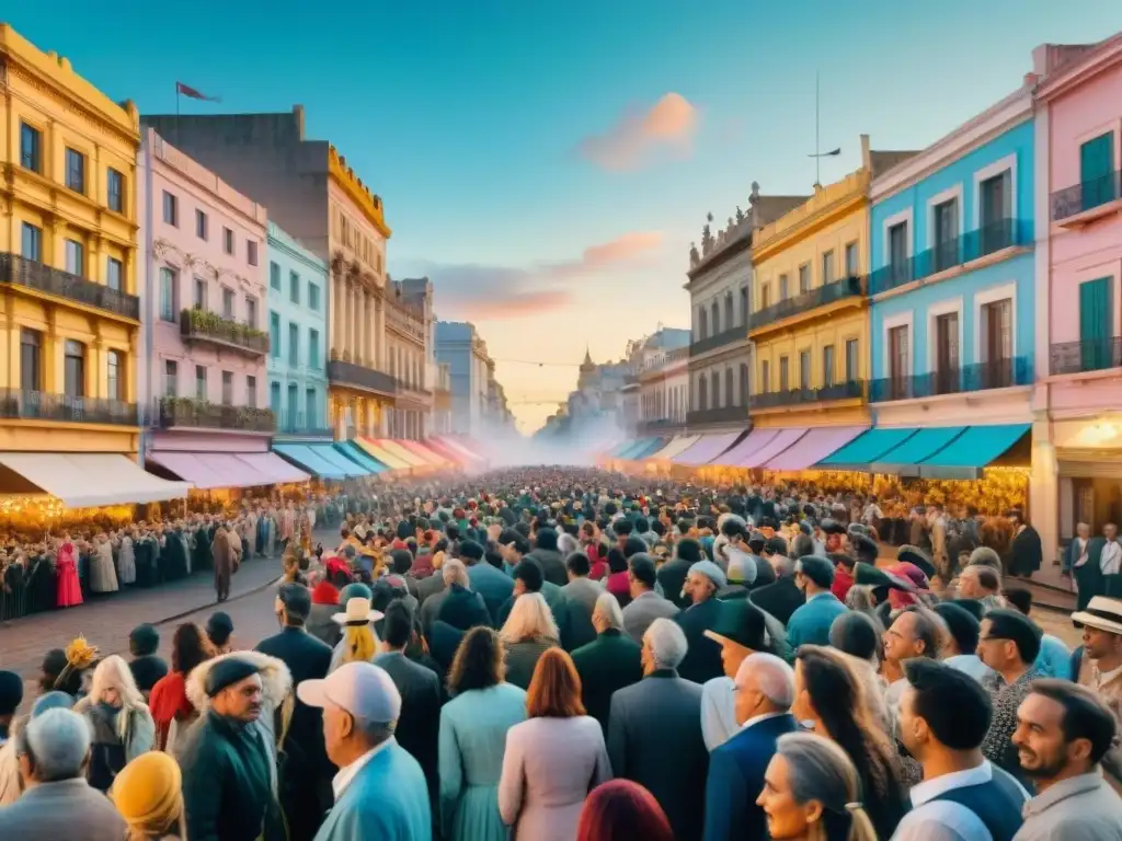 Vibrante Carnaval en Montevideo, Uruguay