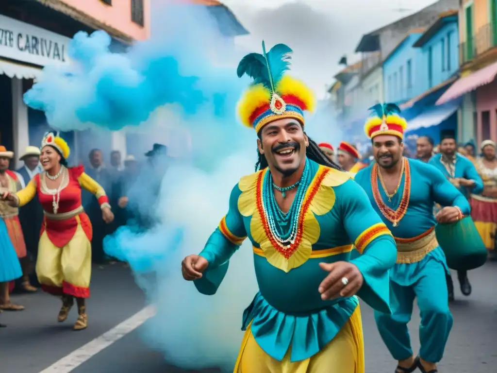 Vibrante Carnaval en Uruguay con danzas africanas y cazuela tradicional