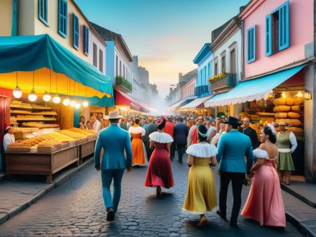 Un vibrante Carnaval Uruguayo: danzas tradicionales, vendedores de delicias y la energía de la gastronomía