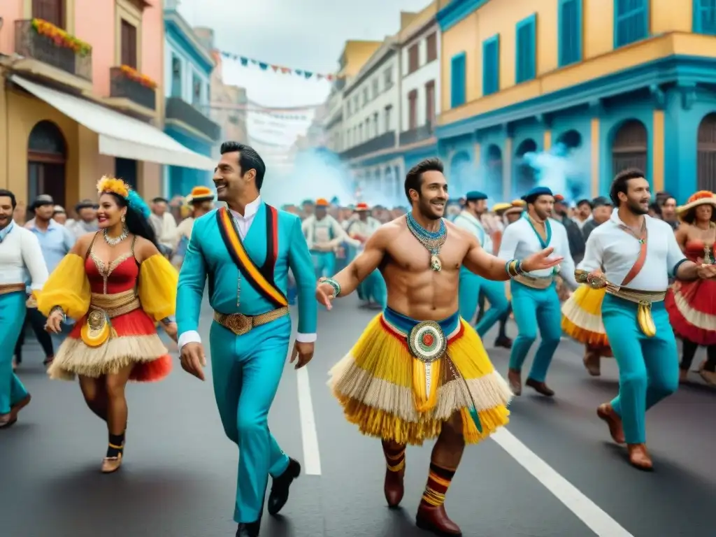 Vibrante Carnaval Uruguayo: desafíos socioeconómicos reflejados en colorida celebración