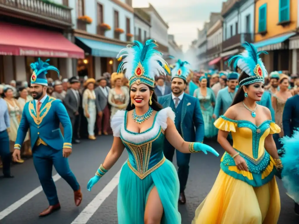 Vibrante Carnaval Uruguayo: lazos comunitarios en celebración