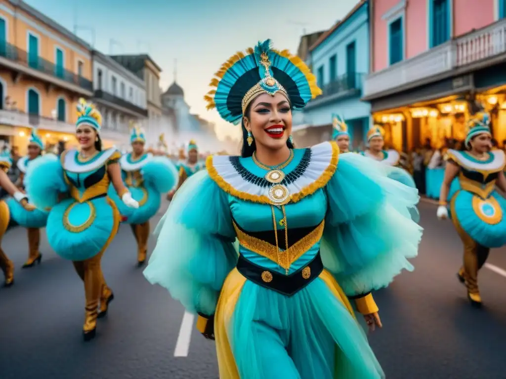 Un vibrante desfile de carnaval en Uruguay con colaboraciones creativas Carnaval Uruguayo