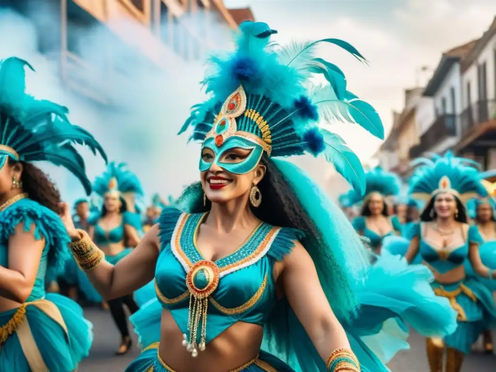 Un vibrante desfile de Carnaval en Uruguay con impacto cortometrajes