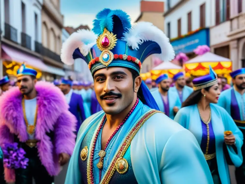 Un vibrante desfile de carnaval en Uruguay con impacto social del Carnaval Uruguayo