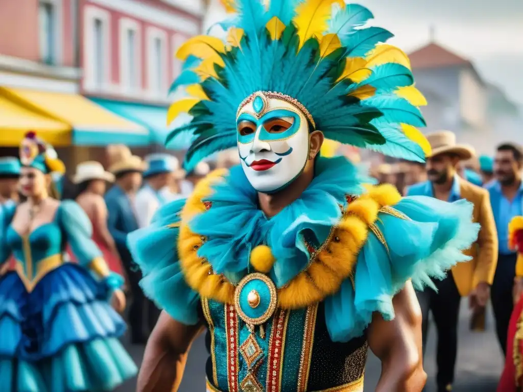 Vibrante desfile de carnaval en Uruguay con innovaciones en el Carnaval Uruguayo