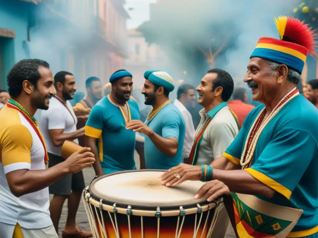 Un vibrante taller de Candombe en Uruguay: diversidad, música y tradición en Montevideo